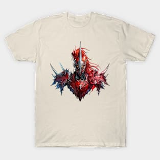 solo leveling igris red armor T-Shirt